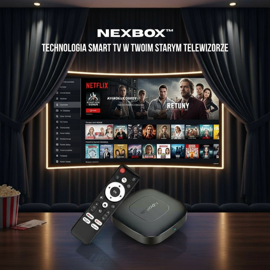 NexBox™ -  Inteligentna Rozrywka 4K